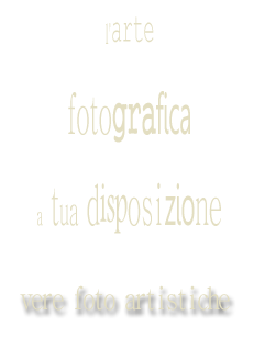 l'arte fotografica a tua disposizione, vere foto artistiche -foto per escort book